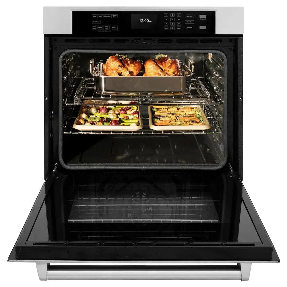 ZLINE 30" Oven ASW30 & Microwave MWO30 Bundle, 2KP-MW30-AWS30 by Farmhouse Kitchen and Bath