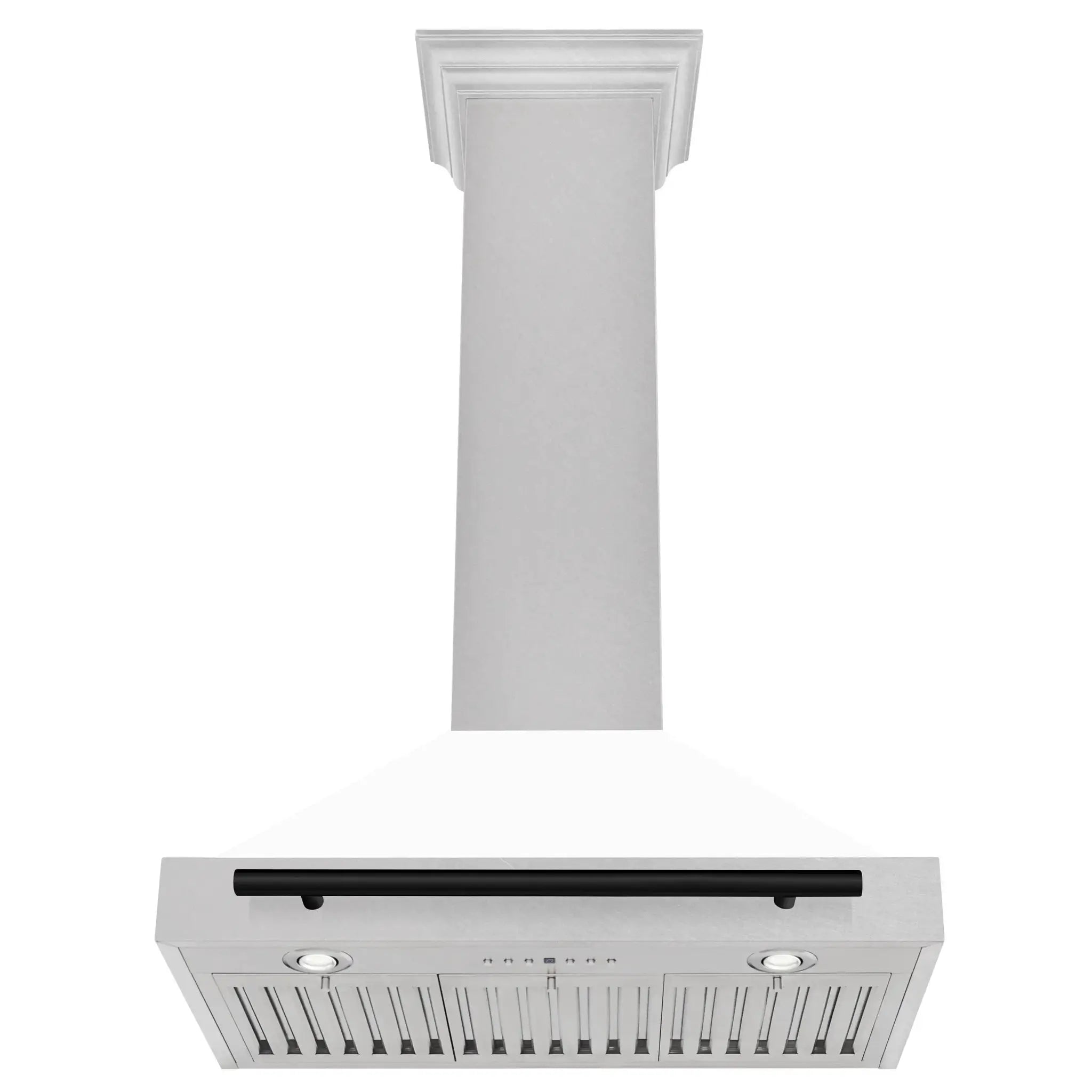 ZLINE 30" Autograph Stainless Wall Range Hood KB4SNZ-WM30-MB by Farmhouse Kitchen and Bath