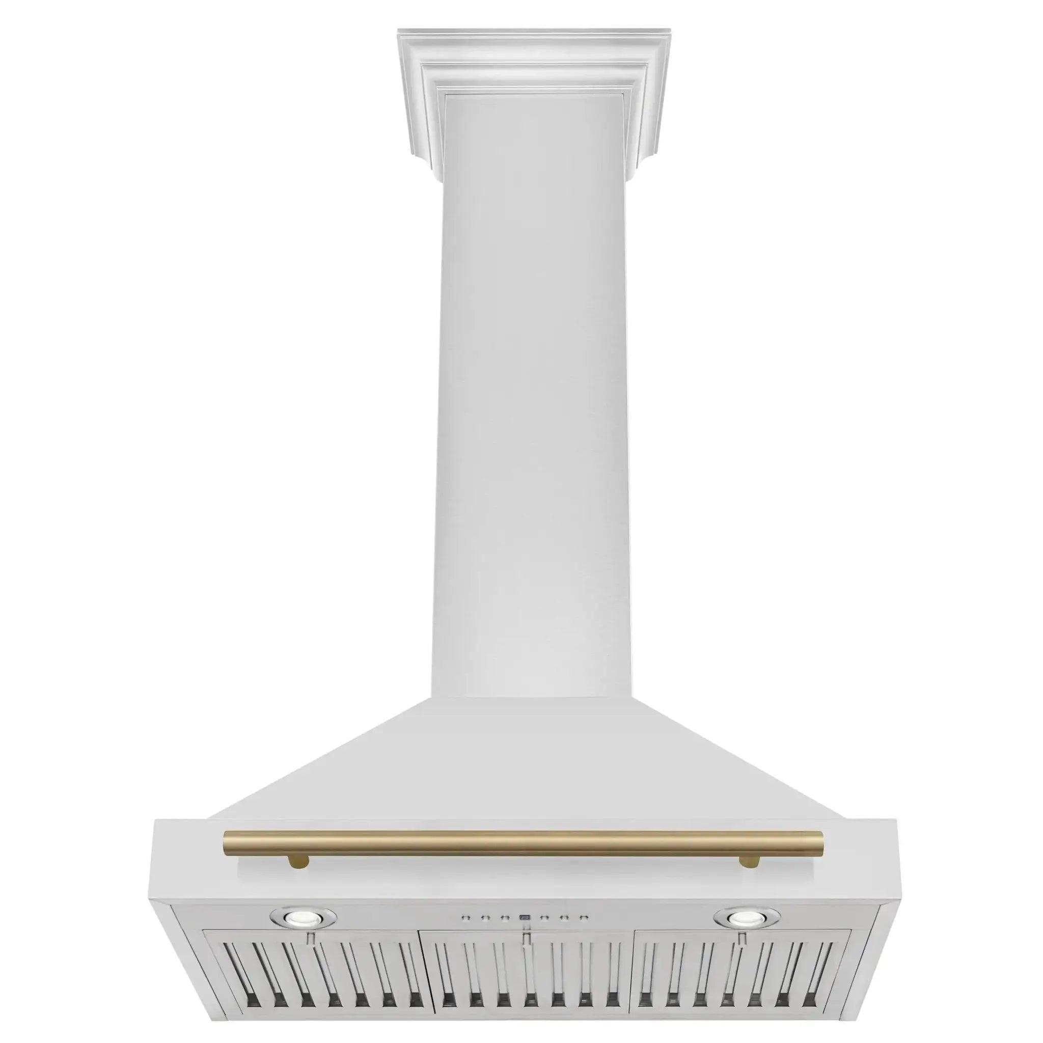 ZLINE 30" Autograph Stainless Wall Range Hood KB4STZ-30-CB by Farmhouse Kitchen and Bath