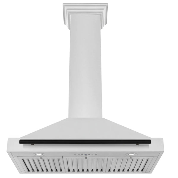 ZLINE 36" Autograph Stainless Wall Range Hood KB4STZ-36-MB, photo 2 of 5