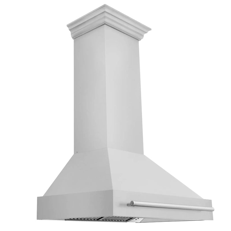 ZLINE 36" Autograph Stainless Wall Range Hood, 8654STX-36 by Farmhouse Kitchen and Bath