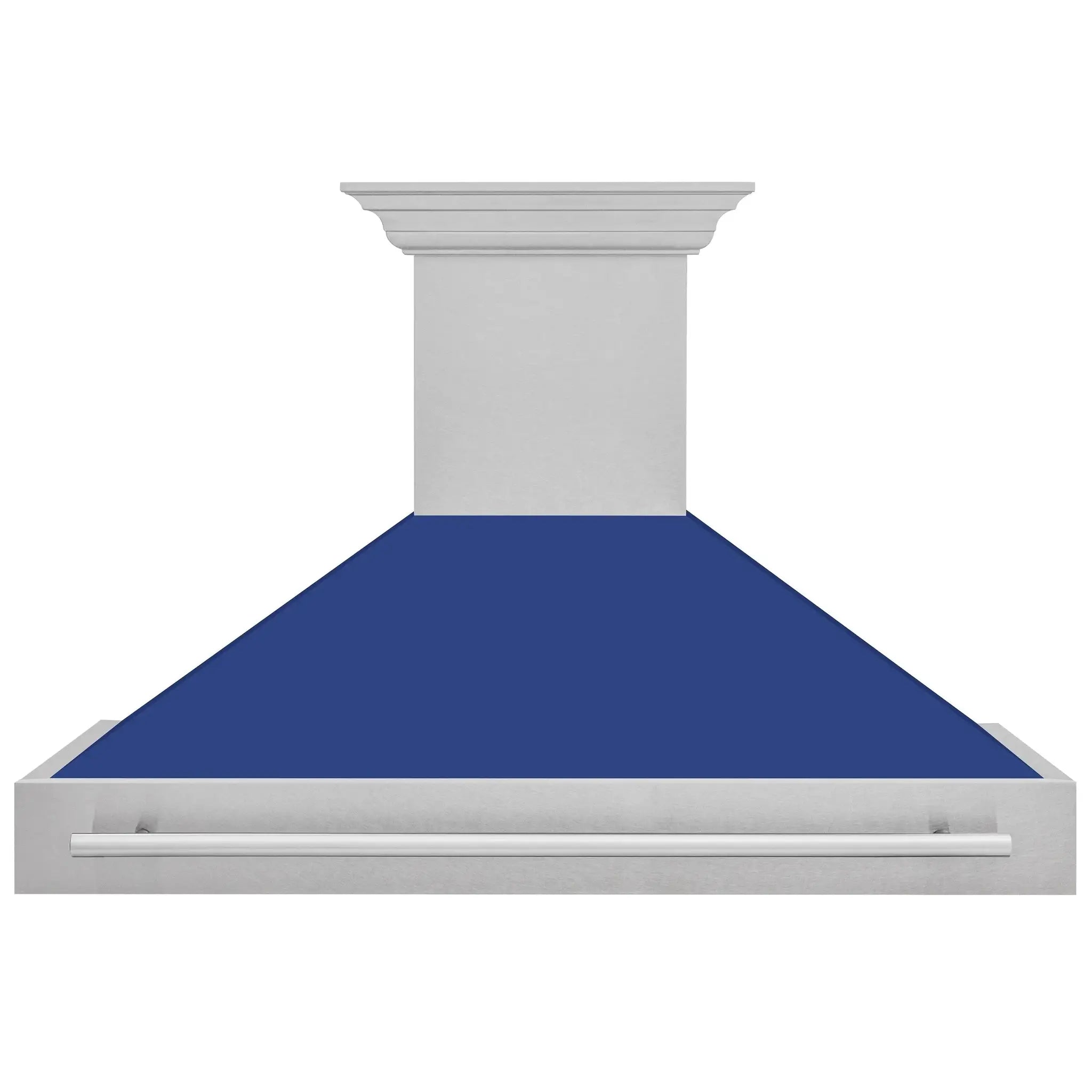 ZLINE 48" Autograph DuraSnow Stainless Wall Range Hood 8654SNX-BM-48 by Farmhouse Kitchen and Bath