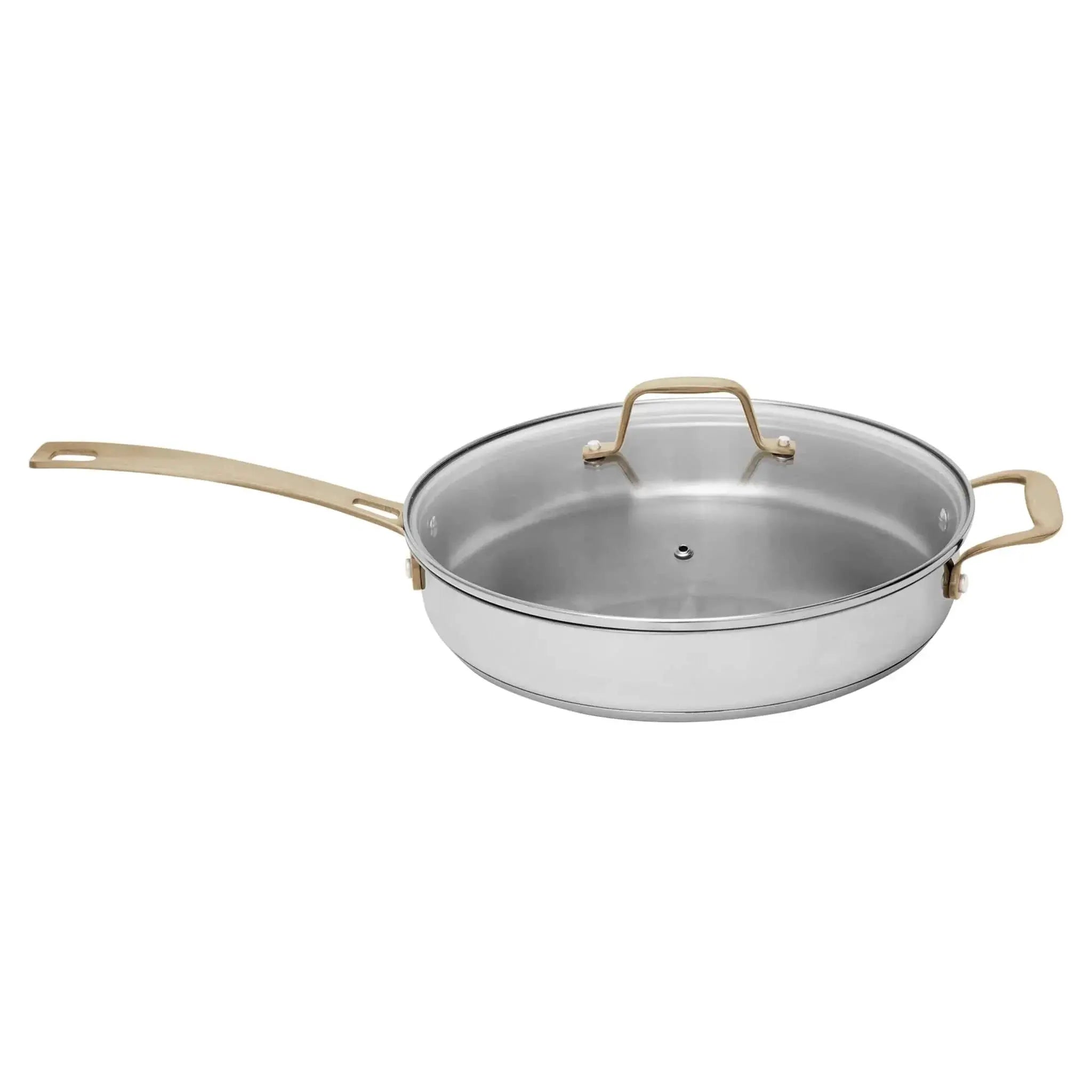 ZLINE 10-Piece Non-Toxic Stainless Steel and Nonstick Ceramic Cookware Set CWSETL-NS-10 by Farmhouse Kitchen and Bath