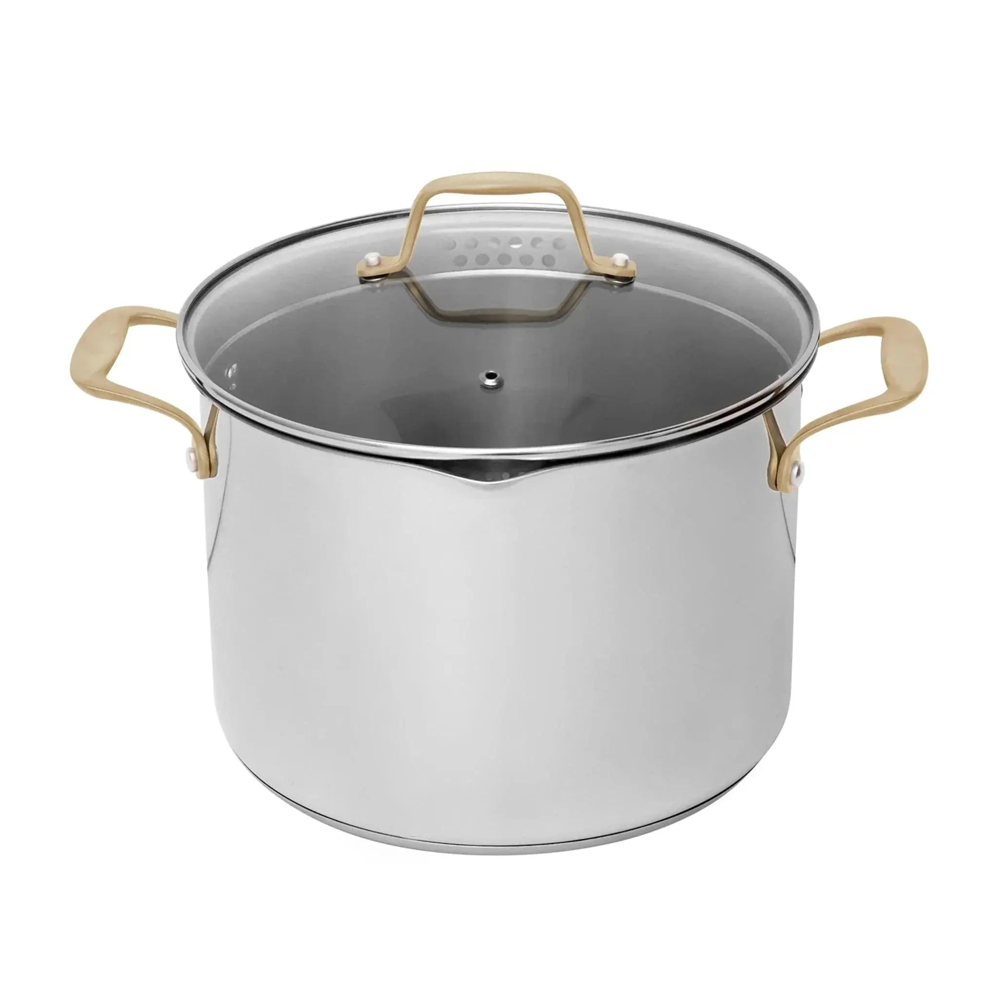 ZLINE 10-Piece Non-Toxic Stainless Steel and Nonstick Ceramic Cookware Set CWSETL-NS-10 by Farmhouse Kitchen and Bath