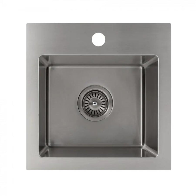 ZLINE 15" Topmount Single Bowl Bar Sink in Stainless Steel, STS-15 by Farmhouse Kitchen and Bath