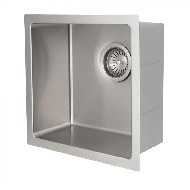 ZLINE 15" Undermount Single Bowl Bar Sink in Stainless Steel, SUS-15 by Farmhouse Kitchen and Bath