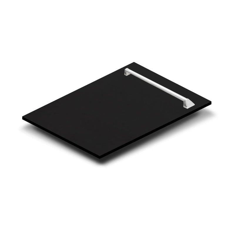 ZLINE 18" Dishwasher in Black matt panel, Stainless Tub, DWV-BLM-18 by Farmhouse Kitchen and Bath