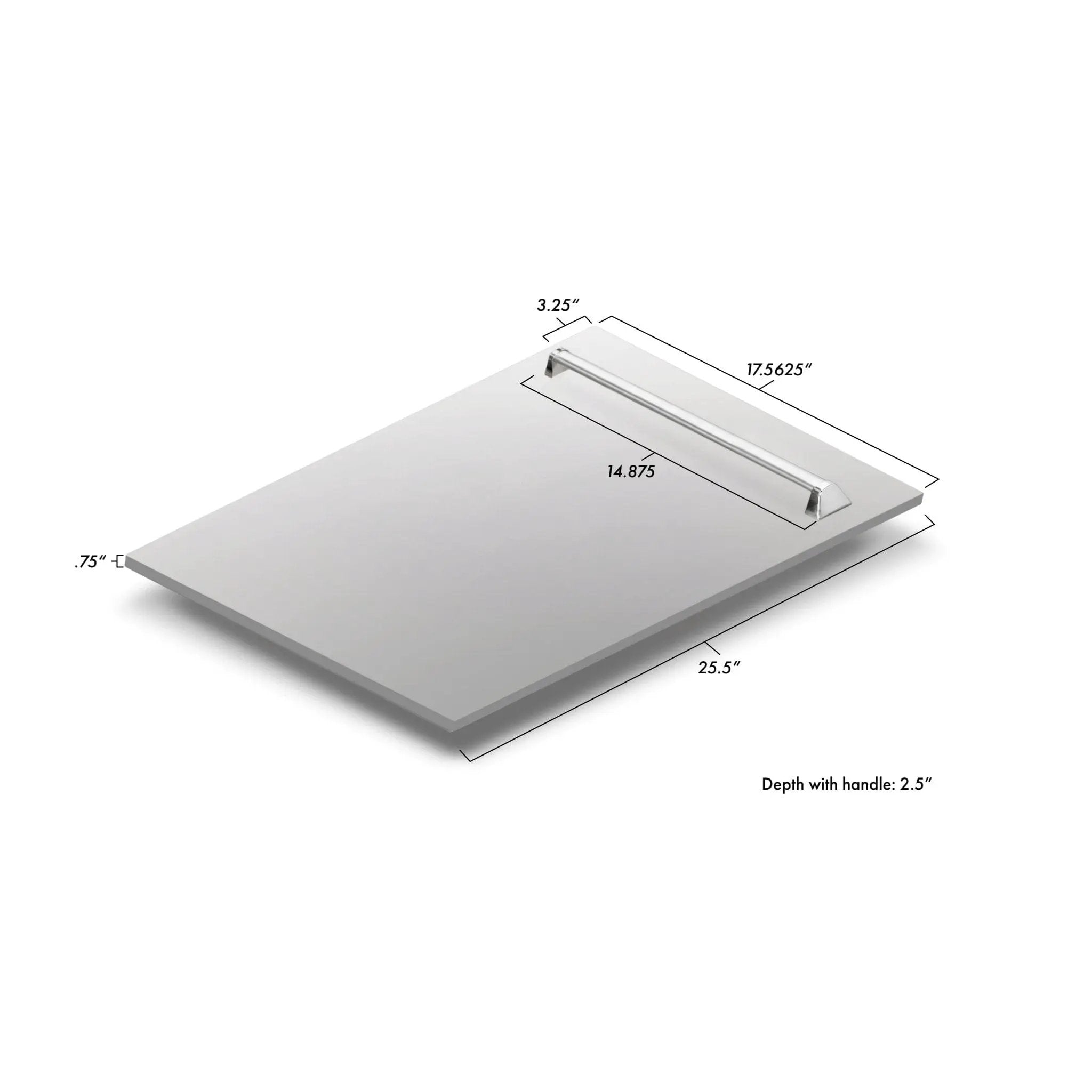 ZLINE 18" Dishwasher in Custom Panel Ready, Stainless Tub, DWV-304-18 by Farmhouse Kitchen and Bath