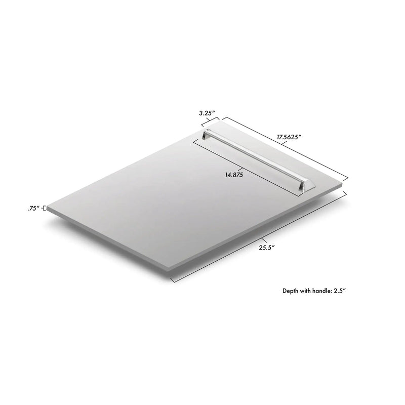 ZLINE 18" Dishwasher in Custom Panel Ready, Stainless Tub, DWV-304-18 by Farmhouse Kitchen and Bath