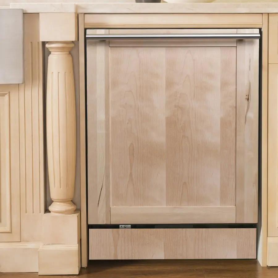 ZLINE 18" Dishwasher in Unfinished Wood with Stainless Steel Tub, DW-UF-18 by Farmhouse Kitchen and Bath
