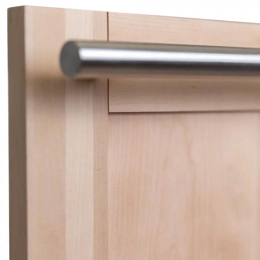 ZLINE 18" Dishwasher in Unfinished Wood with Stainless Steel Tub, DW-UF-18 by Farmhouse Kitchen and Bath