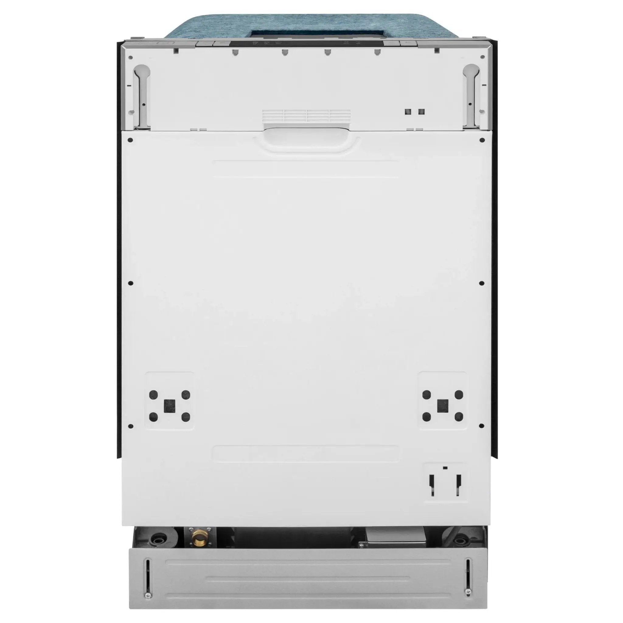 ZLINE 18 in. Compact Top Control Dishwasher with Stainless Steel Tub and Modern Style Handle, DW-BS-H-18 by Farmhouse Kitchen and Bath