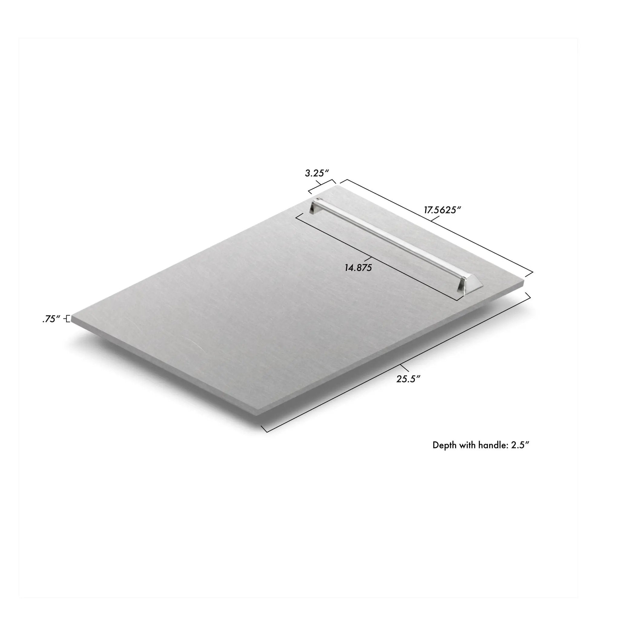 ZLINE 18" Tall Tub Dishwasher Panel - DPV-SN-18 by Farmhouse Kitchen and Bath