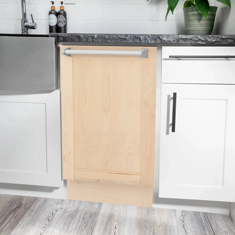 ZLINE 18" Tallac Series 3rd Rack Top Control Dishwasher in Custom Panel Ready with Stainless Steel Tub, DWV-UF-18 by Farmhouse Kitchen and Bath