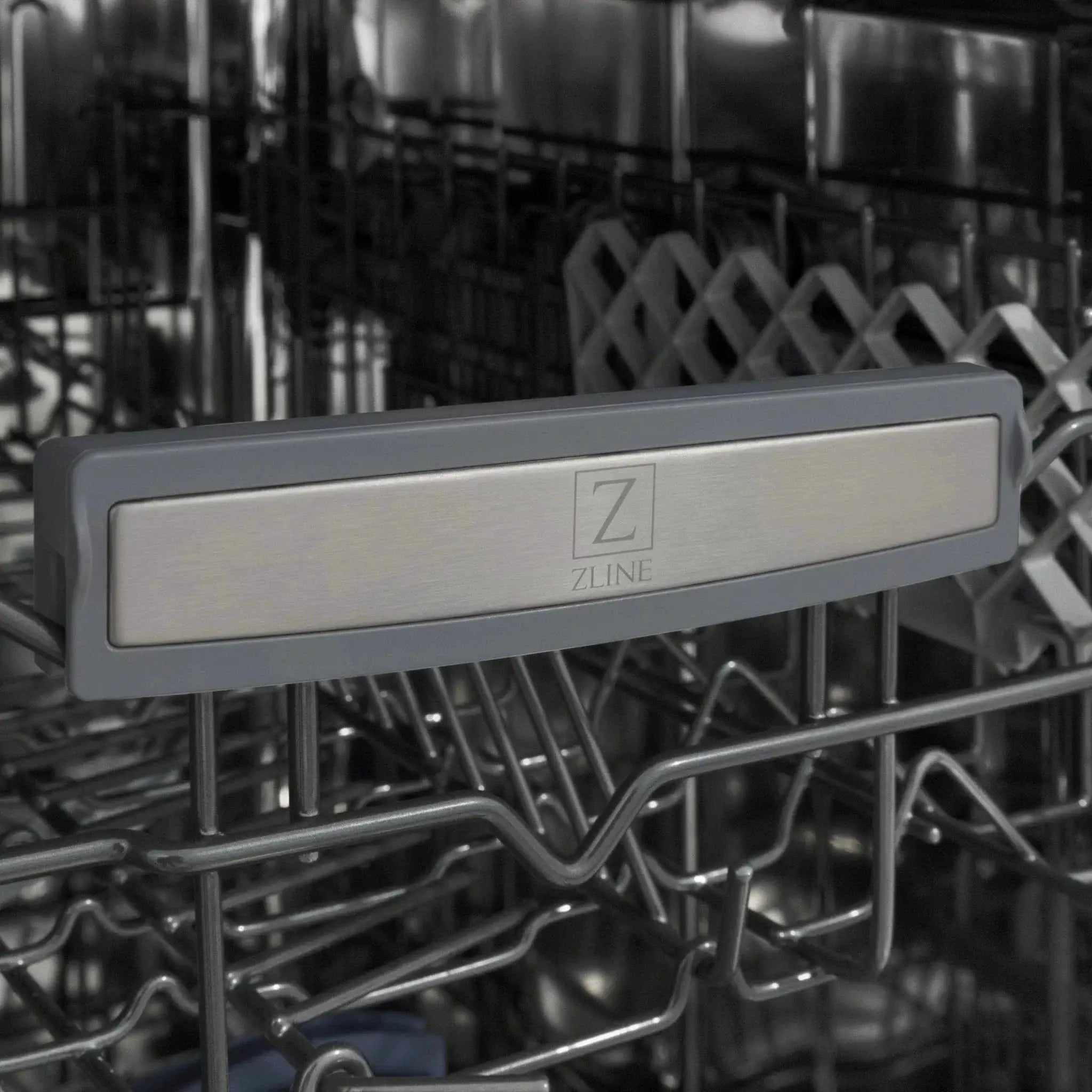ZLINE 18" Tallac Series 3rd Rack Top Control Dishwasher in Custom Panel Ready with Stainless Steel Tub, DWV-UF-18 by Farmhouse Kitchen and Bath