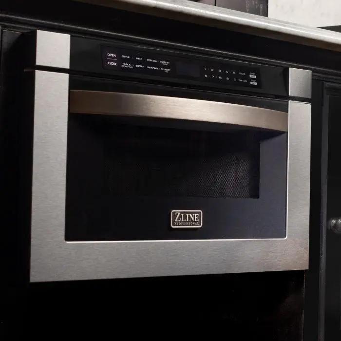 ZLINE 24" 1.2 cu. ft. Microwave Drawer in Stainless Steel, MWD-1 by Farmhouse Kitchen and Bath