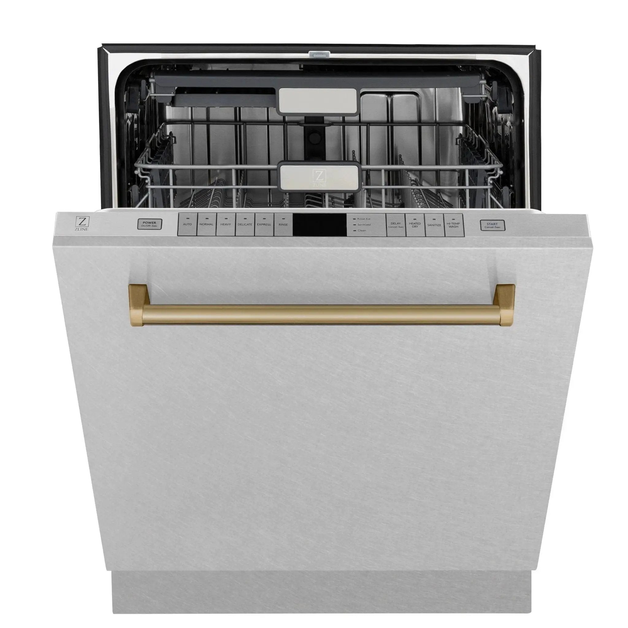 ZLINE 24" Autograph Tall Tub Dishwasher, Bronze, DWMTZ-SN-24-CB by Farmhouse Kitchen and Bath