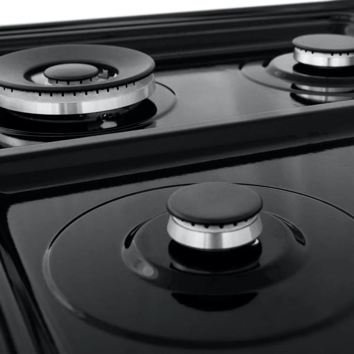 ZLINE 24" Black Stainless, Gas Burner, Electric Oven Range, RAB-24 by Farmhouse Kitchen and Bath