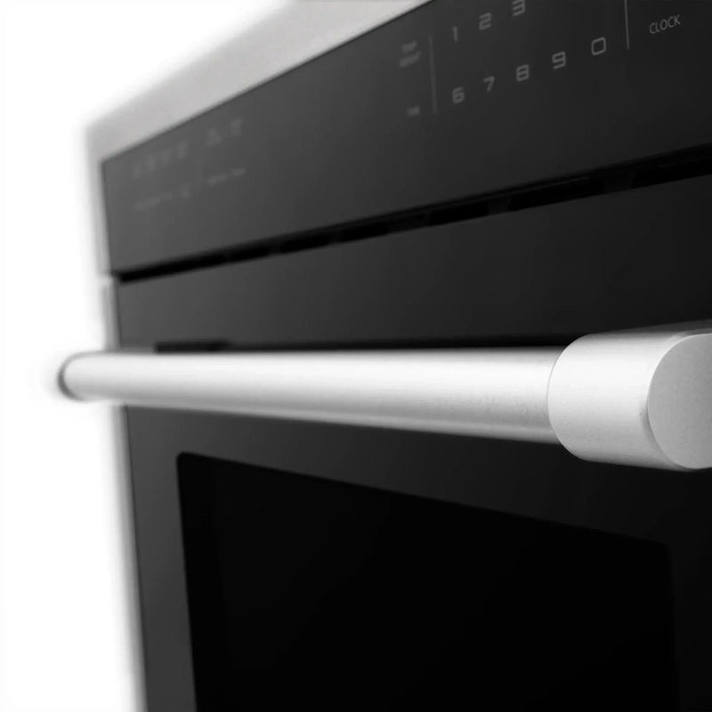 ZLINE 24" Built-in Convection Microwave Oven, DuraSnow, MWO-24-SS by Farmhouse Kitchen and Bath