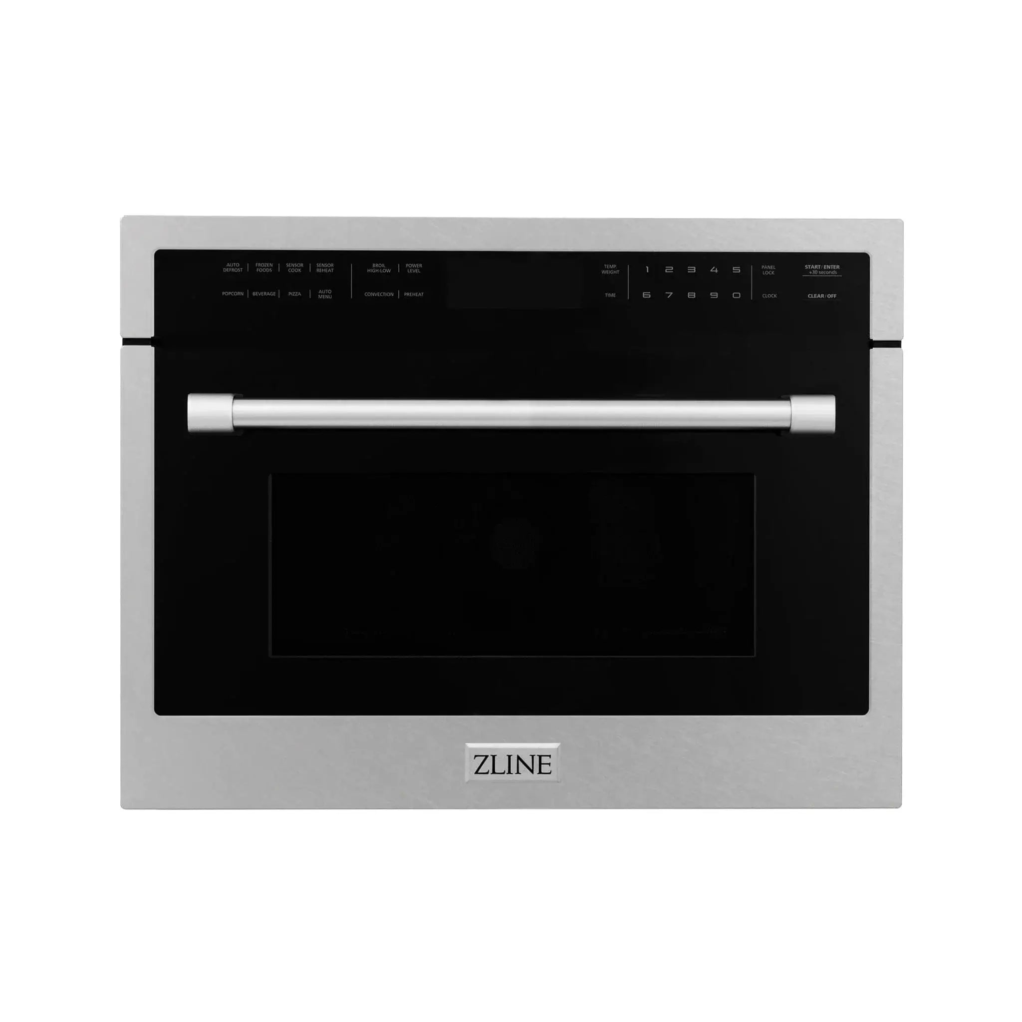 ZLINE 24" Built-in Convection Microwave Oven, DuraSnow, MWO-24-SS by Farmhouse Kitchen and Bath