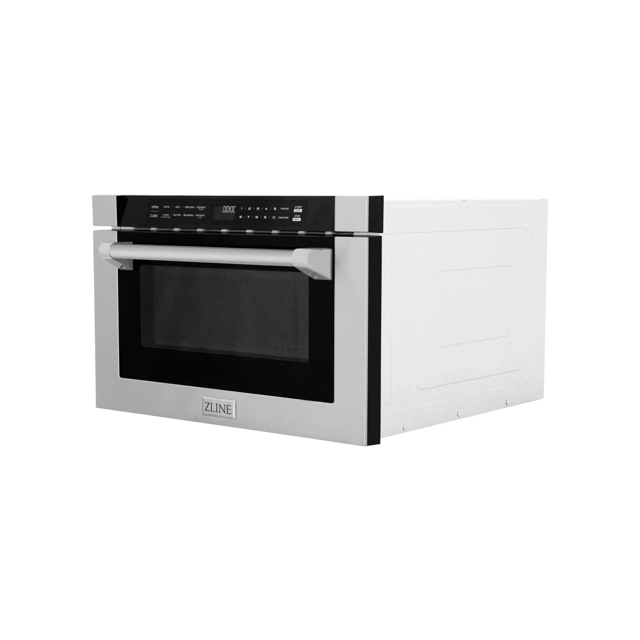 ZLINE 24" Built-in Microwave Drawer, Stainless Steel, MWD-1-H by Farmhouse Kitchen and Bath