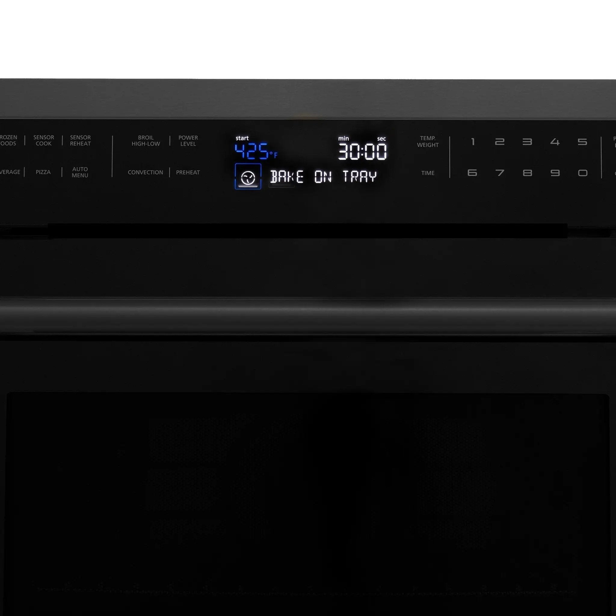 ZLINE 24" Convection Microwave, Black Stainless, MWO-24-BS by Farmhouse Kitchen and Bath