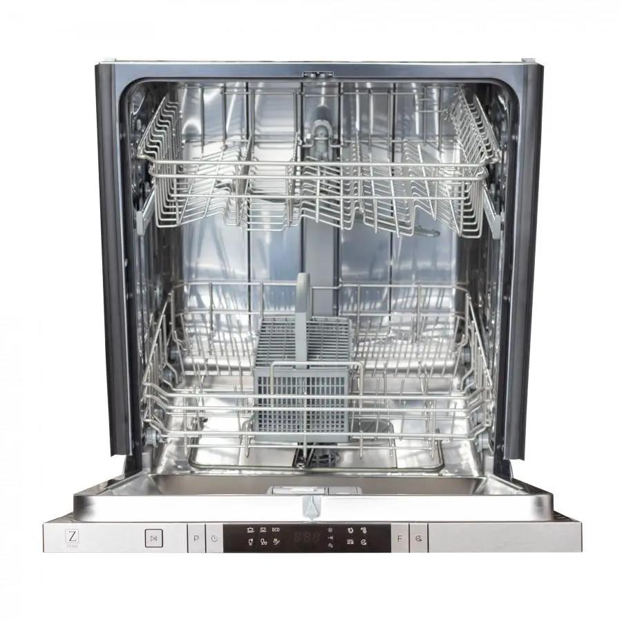 ZLINE 24" Dishwasher, Custom Panel Ready, Stainless Steel Tub, DW7713-24 by Farmhouse Kitchen and Bath