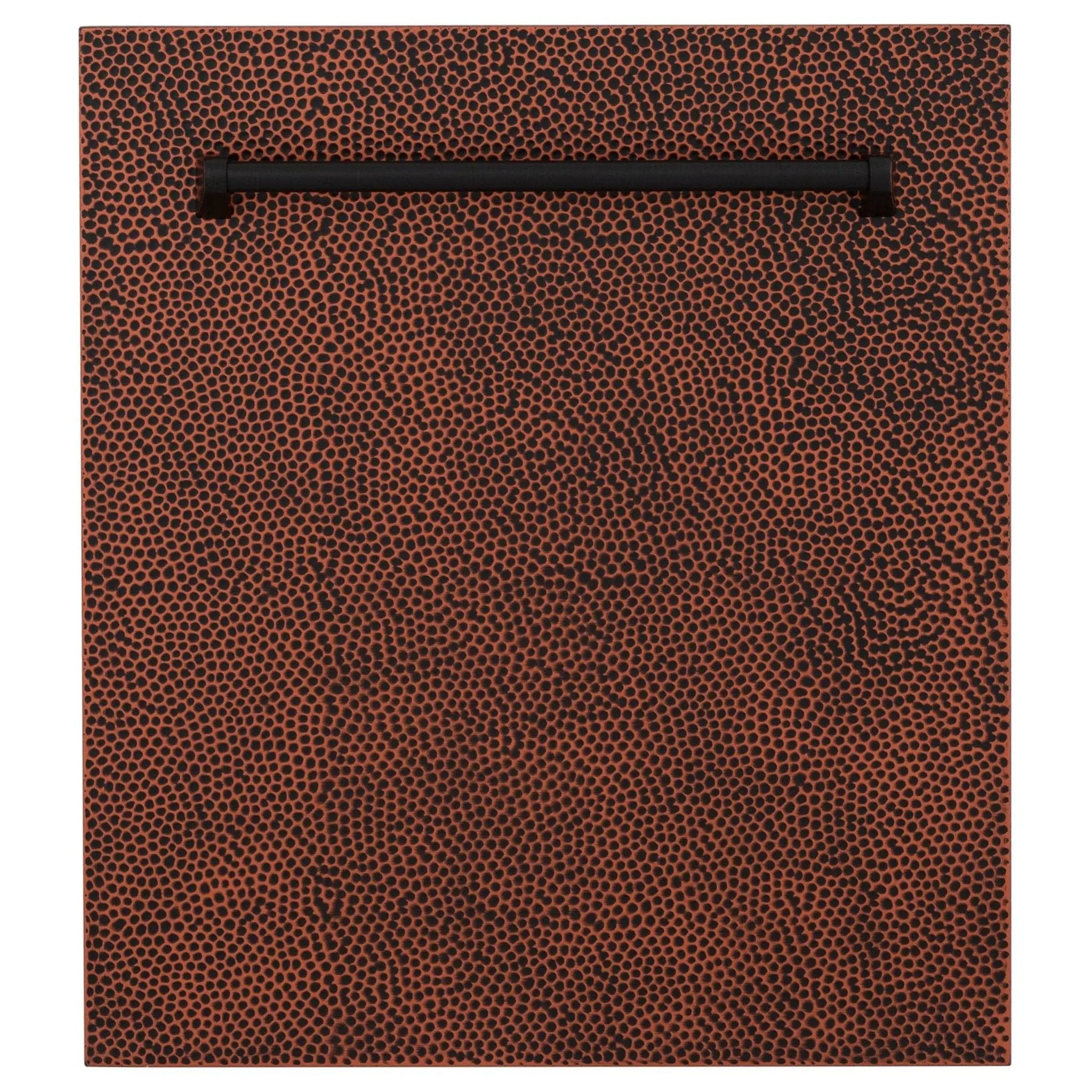 ZLINE 24" Dishwasher, Hammered Copper panel, Stainless Tub, DWV-HH-24 by Farmhouse Kitchen and Bath