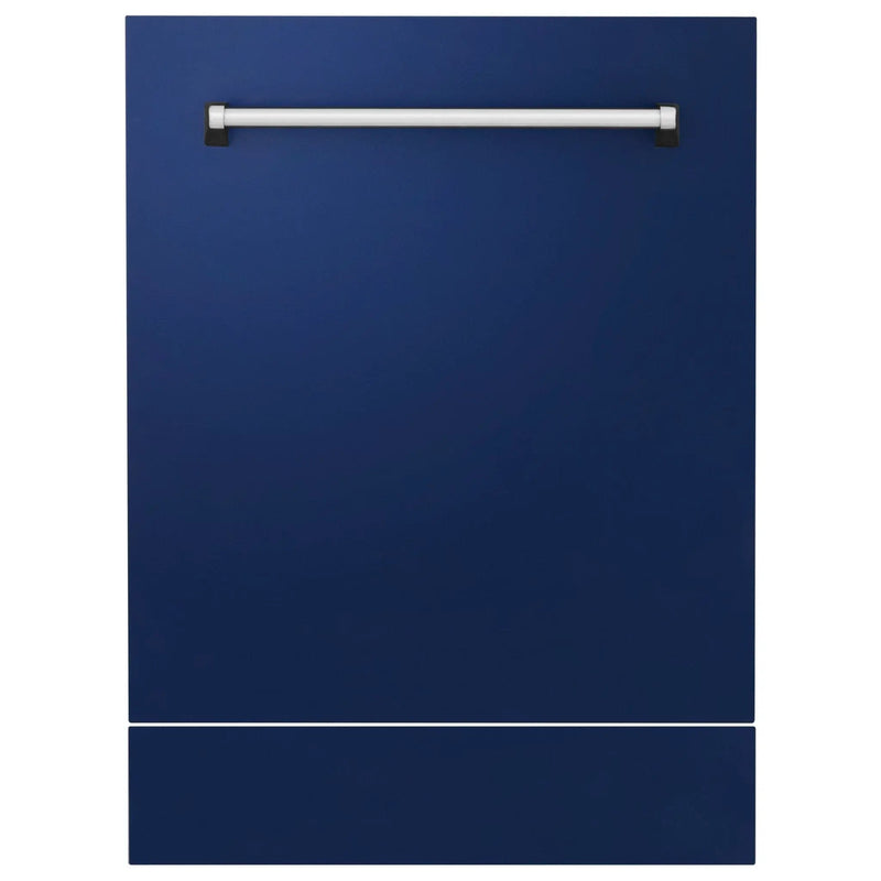 ZLINE 24" Dishwasher in Blue gloss panel, Stainless Tub, DWV-BG-24 by Farmhouse Kitchen and Bath