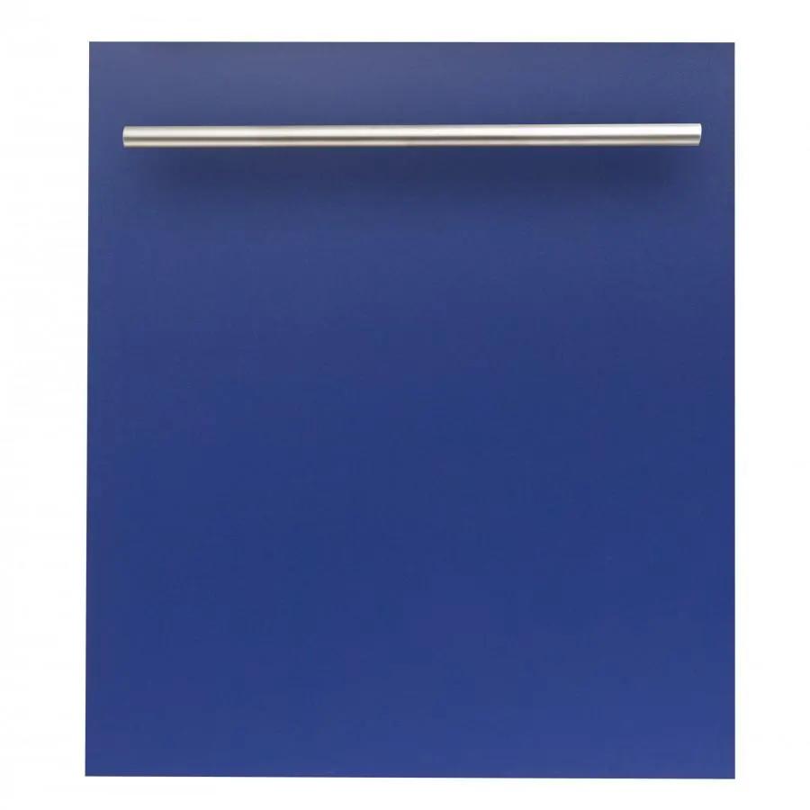 ZLINE 24" Dishwasher in Blue Matte, Stainless Steel Tub, DW-BM-H-24 by Farmhouse Kitchen and Bath