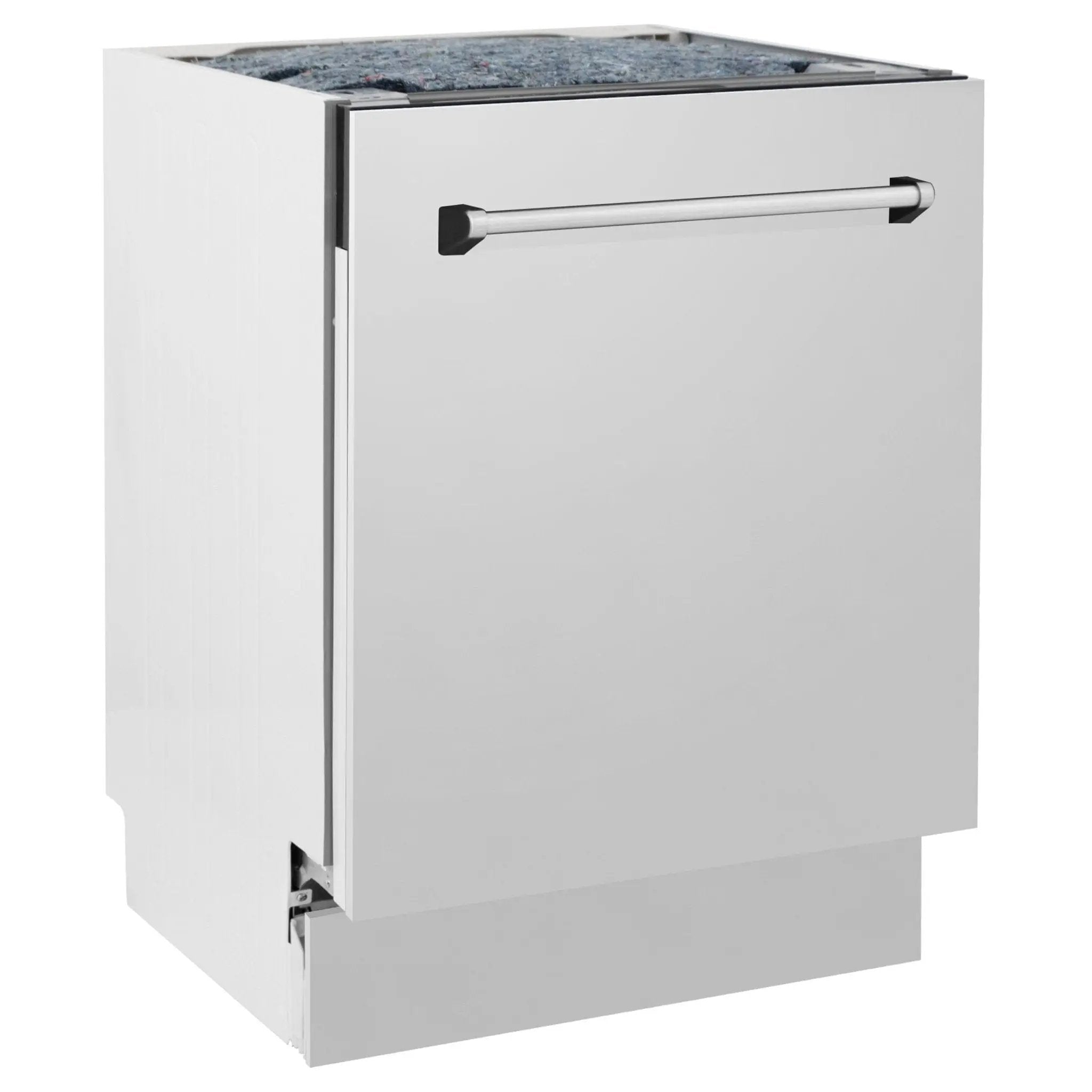 ZLINE 24" Dishwasher in Custom Panel Ready, Stainless Tub, DWV-304-24 by Farmhouse Kitchen and Bath