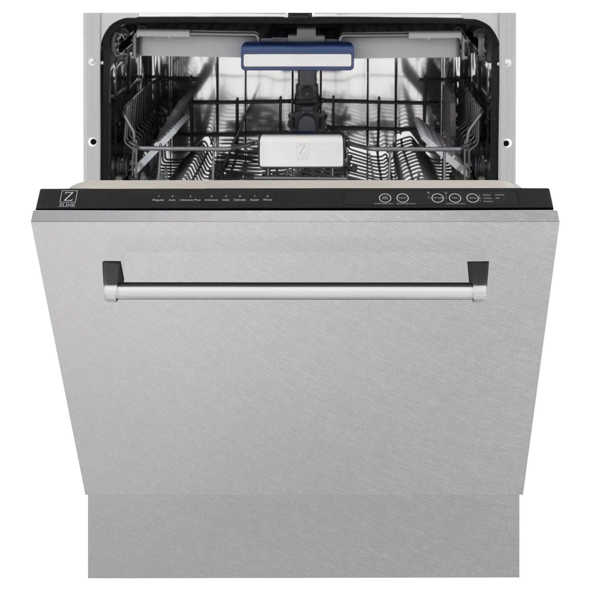 ZLINE 24" Dishwasher in DuraSnow Stainless panel, Stainless Tub, DWV-SN-24 by Farmhouse Kitchen and Bath