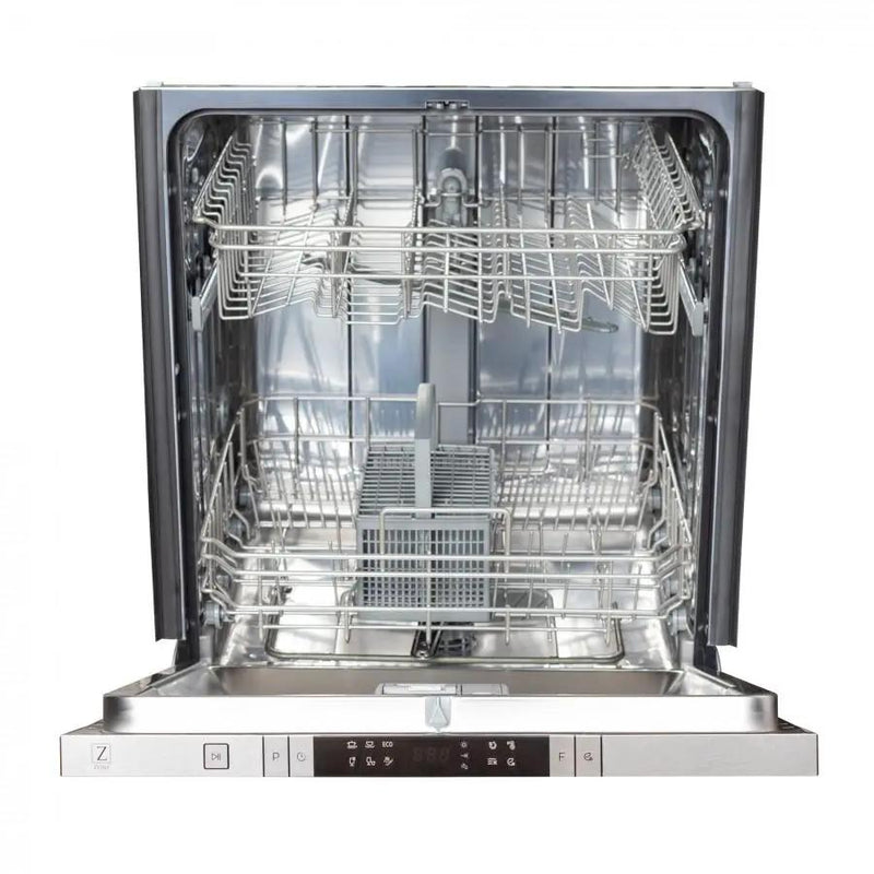 ZLINE 24" Dishwasher in Red Matte, Stainless Steel Tub, DW-RM-H-24 by Farmhouse Kitchen and Bath