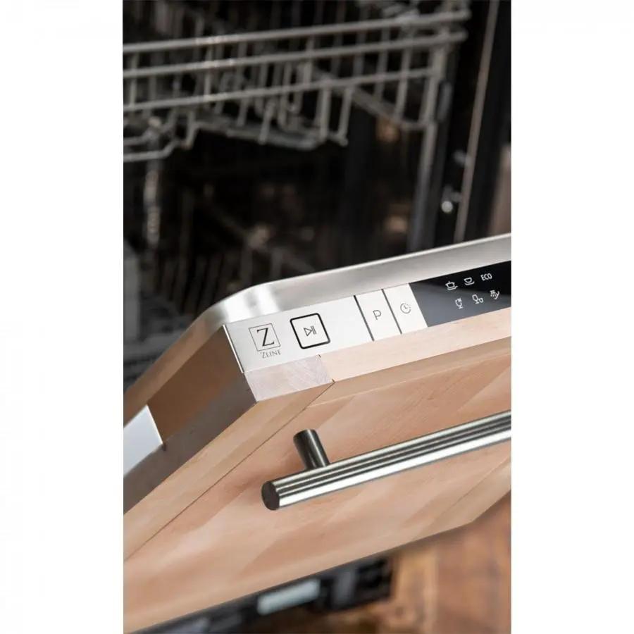 ZLINE 24" Dishwasher in Unfinished Wood with Stainless Steel Tub, DW-UF-24 by Farmhouse Kitchen and Bath
