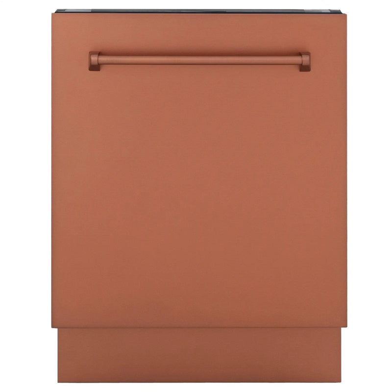 ZLINE 24" Dishwasher with Copper panel, Stainless Tub, DWV-C-24 by Farmhouse Kitchen and Bath