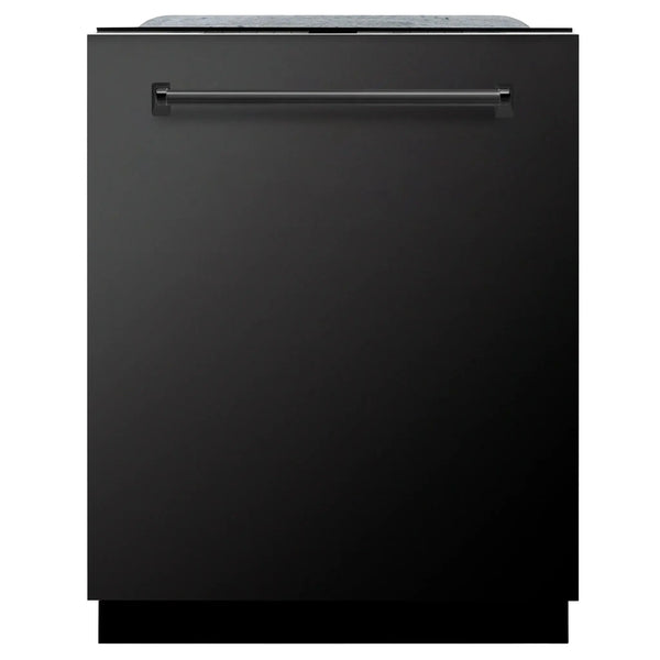 ZLINE 24 in. Panel-Included Monument Series 3rd Rack Top Touch Control Dishwasher with Color Options and Stainless Steel Tub DWMT-BS-24