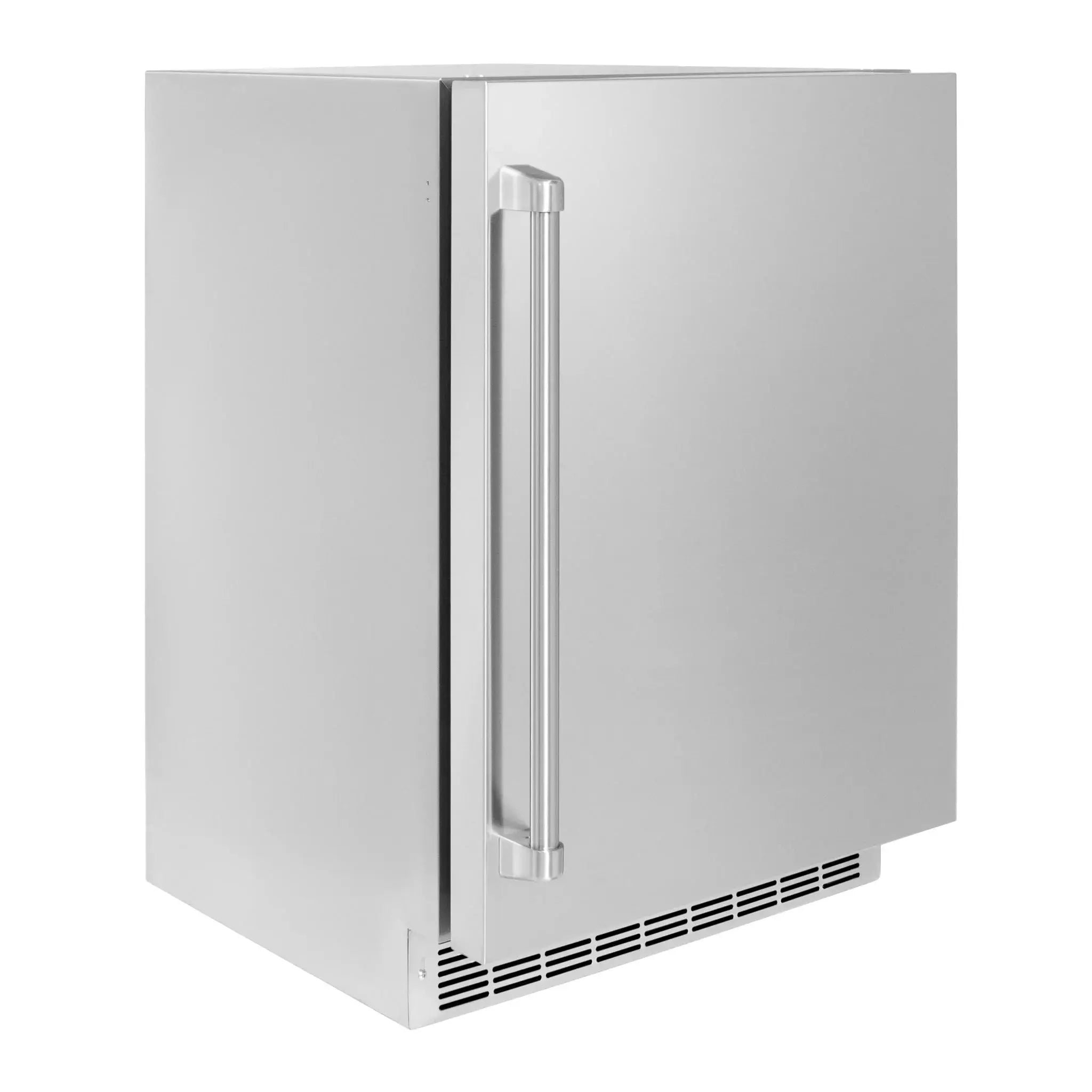 ZLINE 24 in. Touchstone Beverage Fridge w Stainless Steel Door RBSO-ST-24 by Farmhouse Kitchen and Bath