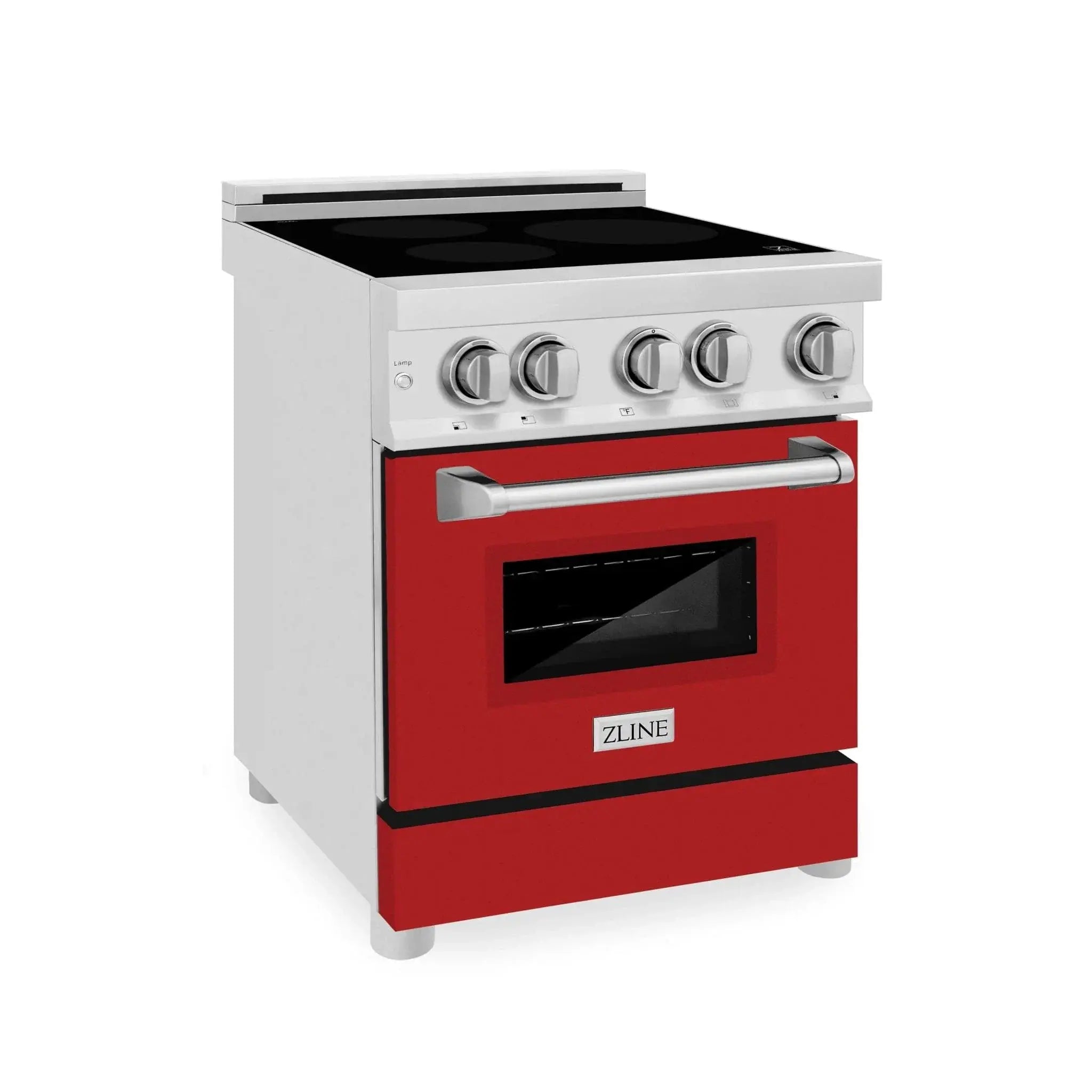 ZLINE 24" Induction Range with a 3 Element Stove and Electric Oven in Stainless Steel RAIND-RG-24 by Farmhouse Kitchen and Bath
