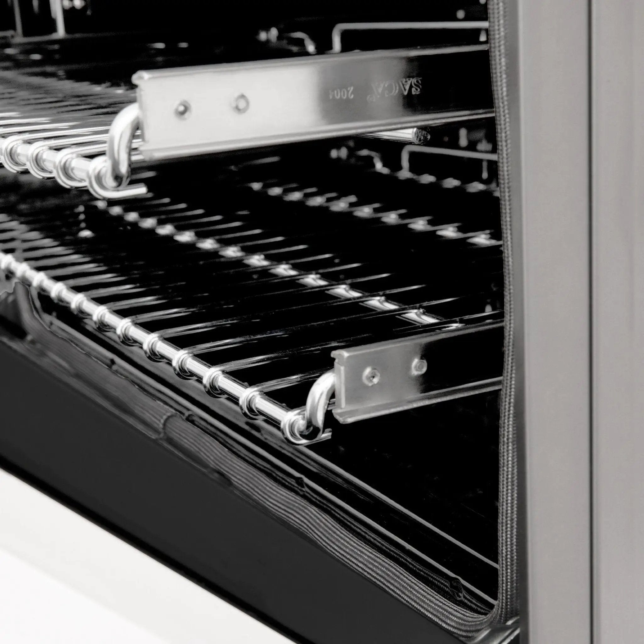 ZLINE 24" Induction Range with a 3 Element Stove and Electric Oven in White Matte RAIND-WM-24 by Farmhouse Kitchen and Bath