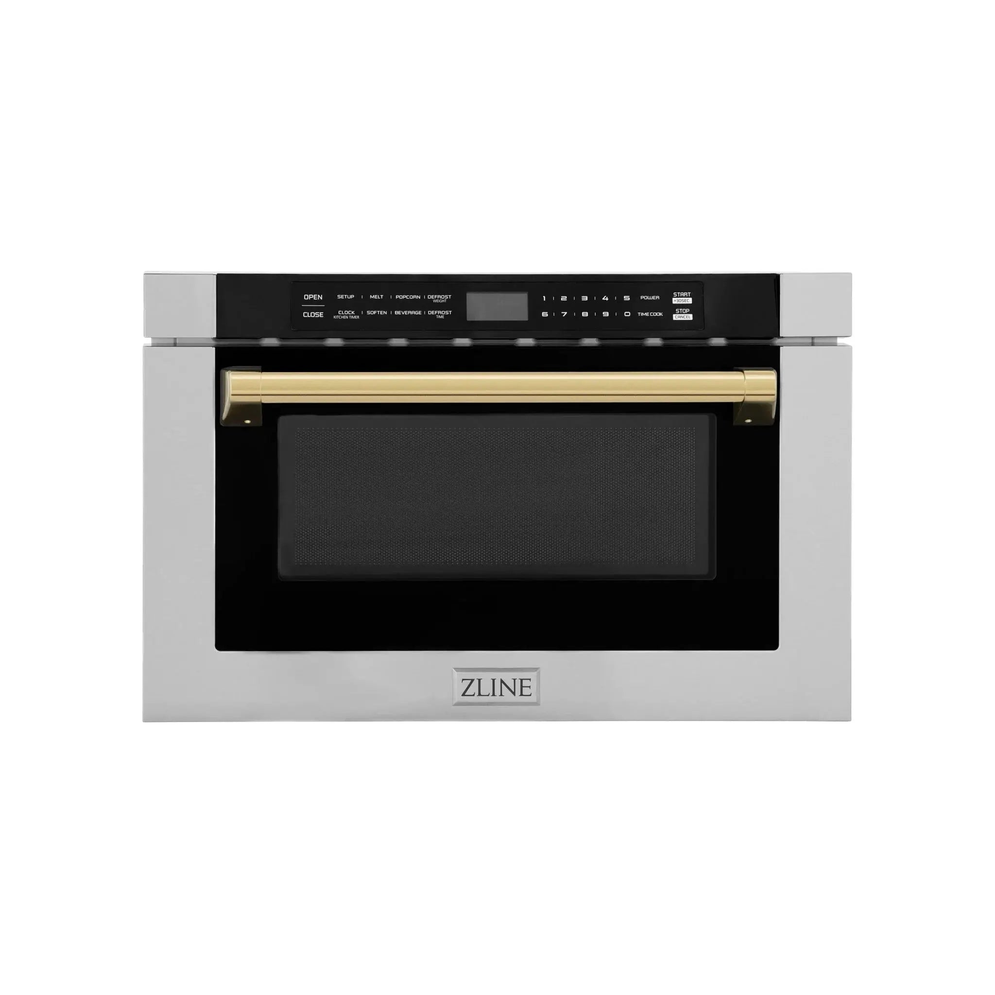ZLINE 24" Microwave Drawer, Stainless Steel,Gold MWDZ-1-H-G by Farmhouse Kitchen and Bath