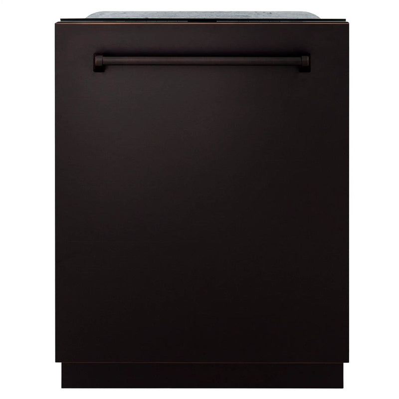ZLINE 24" Monument, Dishwasher, Oil Rubbed Door, DWMT-ORB-24 by Farmhouse Kitchen and Bath