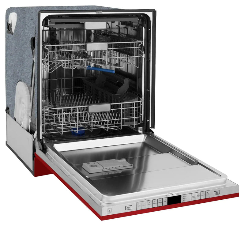 ZLINE 24" MonumentSeries 3rdRack TopTouchControl Dishwasher DWMT-RG-24 by Farmhouse Kitchen and Bath