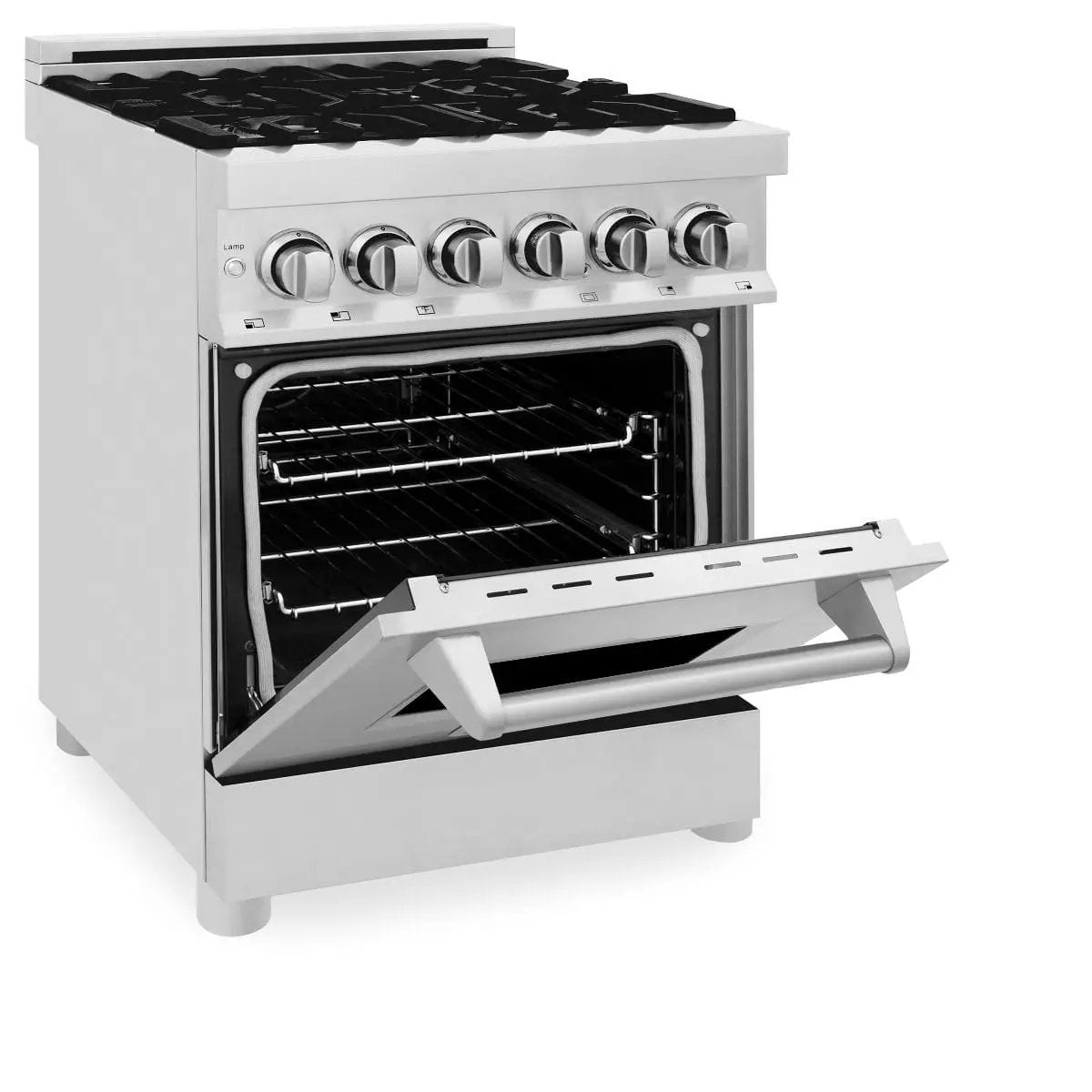 ZLINE 24" Professional Dual Fuel Range In Stainless Steel, RA24 by Farmhouse Kitchen and Bath