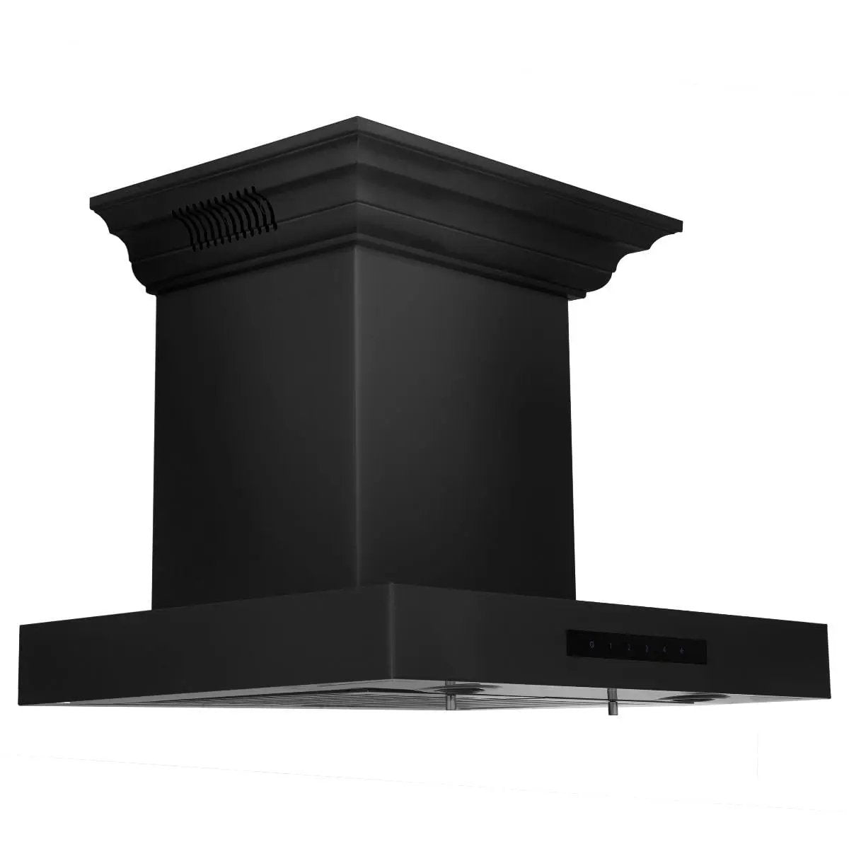 ZLINE 24" Range Hood, Black Stainless, Built-In Speakers, BSKENCRN-BT-24 by Farmhouse Kitchen and Bath