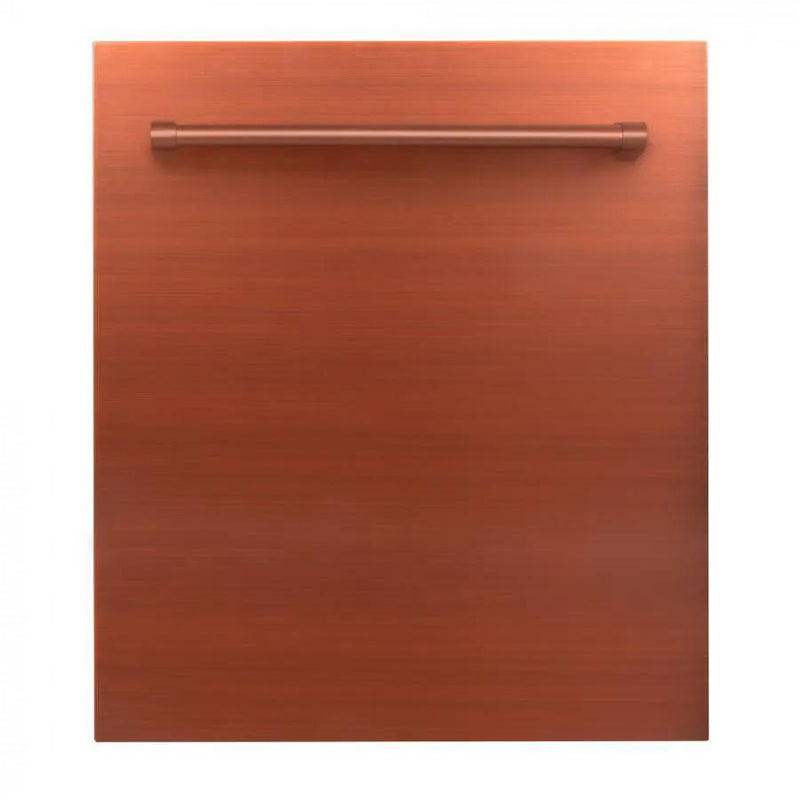 ZLINE 24" Top Control Dishwasher, Copper, Stainless Steel Tub, DW-C-H-24 by Farmhouse Kitchen and Bath
