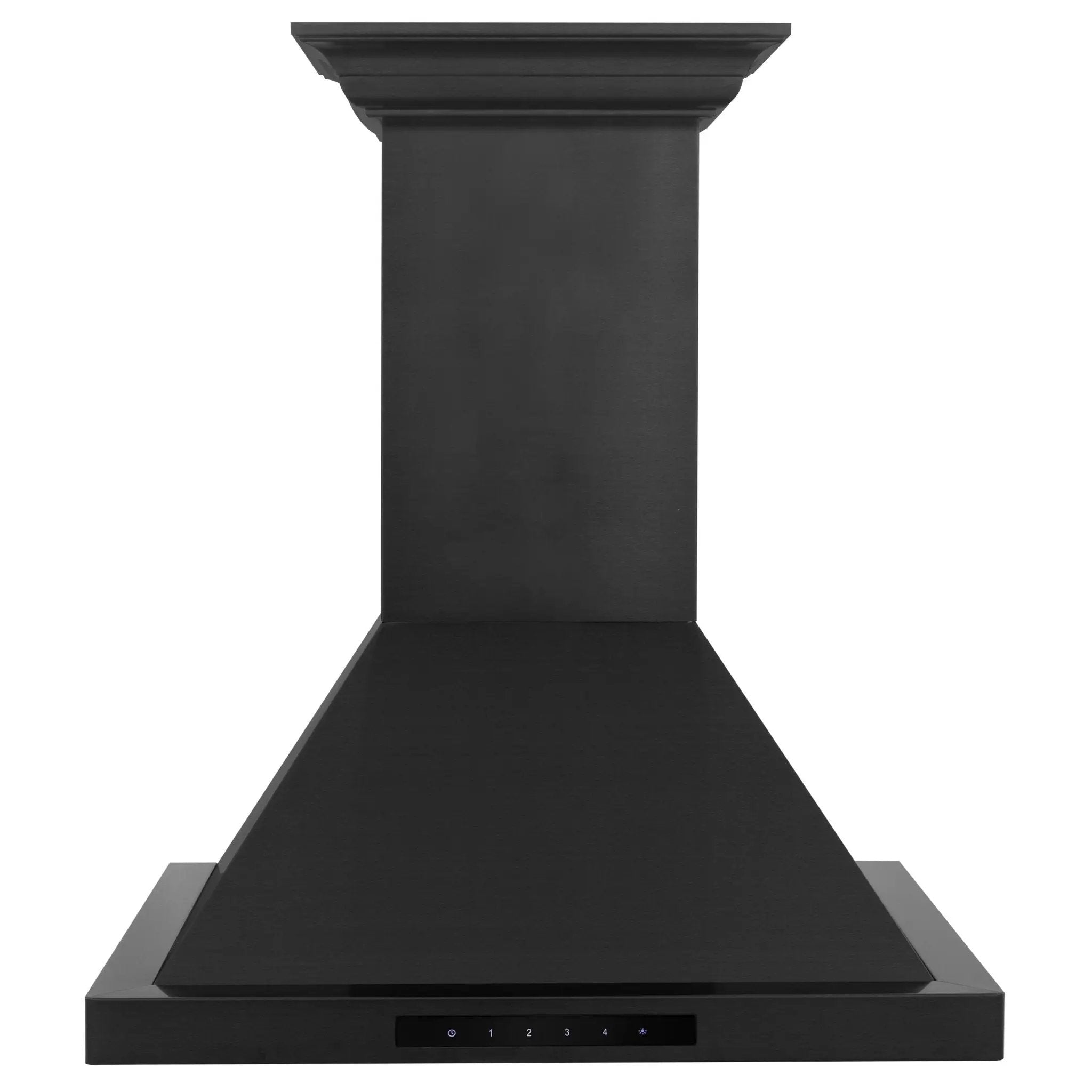 ZLINE 24" Wall Black Stainless Range Hood, Crown Sound, BSKBNCRN-BT-24 by Farmhouse Kitchen and Bath