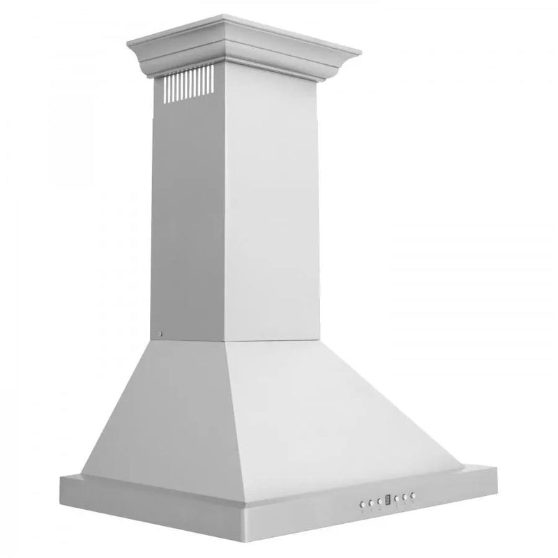 ZLINE 24" Wall Mount Range Hood, Stainless Steel, KBCRN-24 by Farmhouse Kitchen and Bath