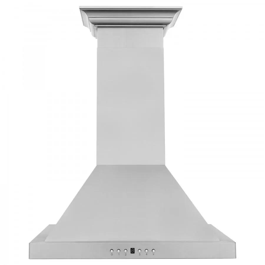 ZLINE 24" Wall Mount Range Hood, Stainless Steel, KBCRN-24 by Farmhouse Kitchen and Bath