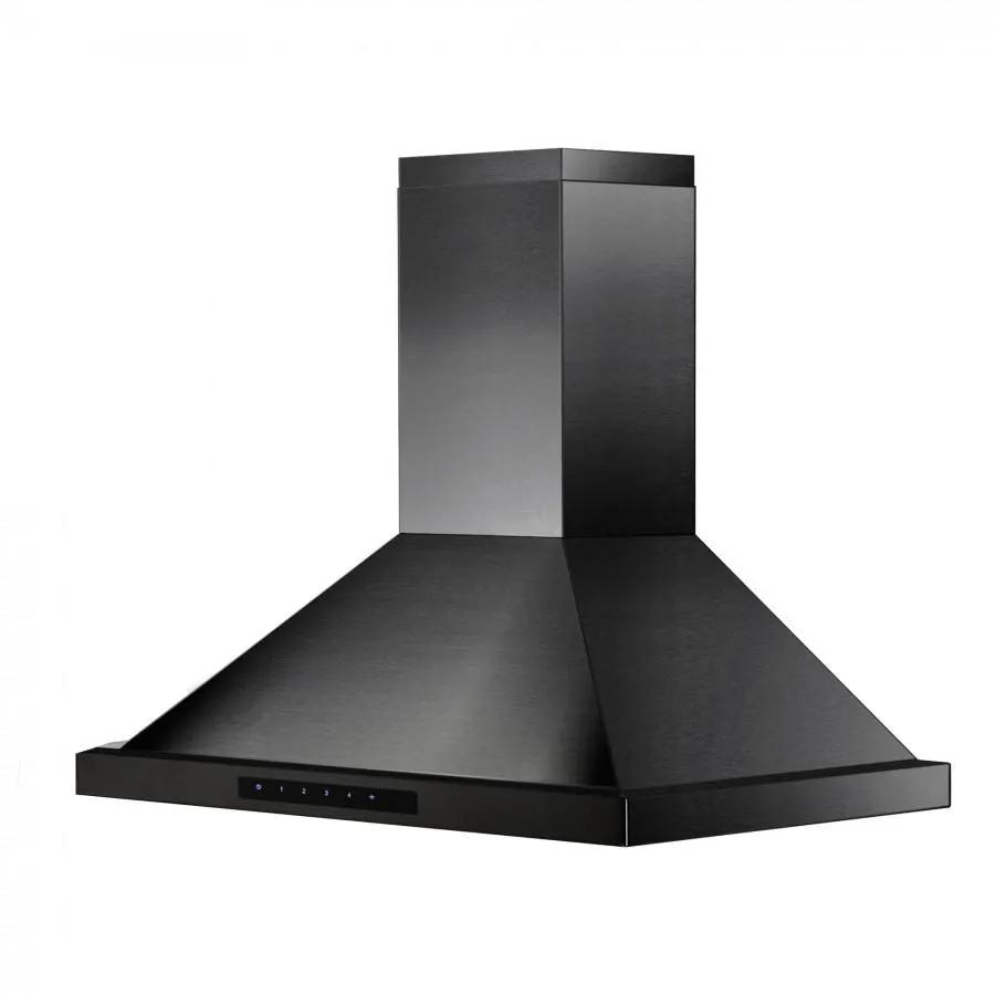 ZLINE 24" Wall Range Hood, Black Stainless Steel, BSKBN-24 by Farmhouse Kitchen and Bath