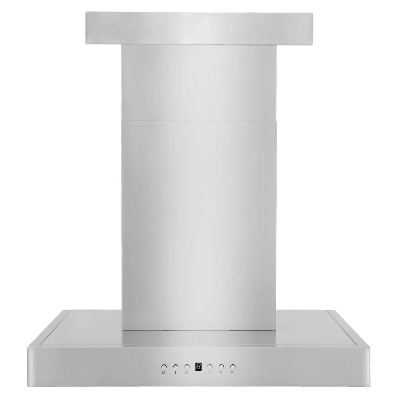 ZLINE 24" Wall Range Hood, Stainless Steel, Crown Molding, KECRN-24 by Farmhouse Kitchen and Bath